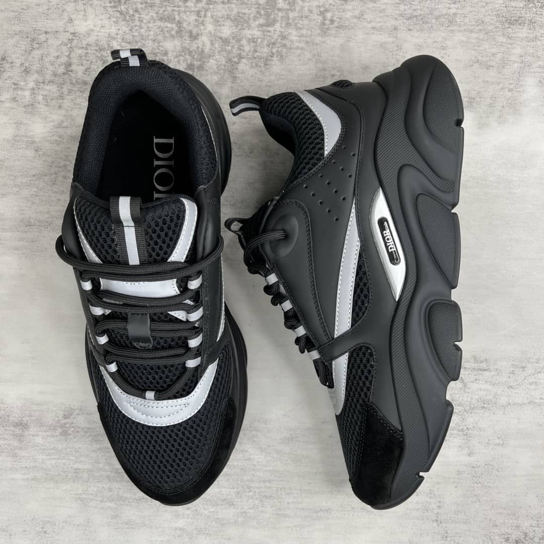 Dior B22 Black Silver