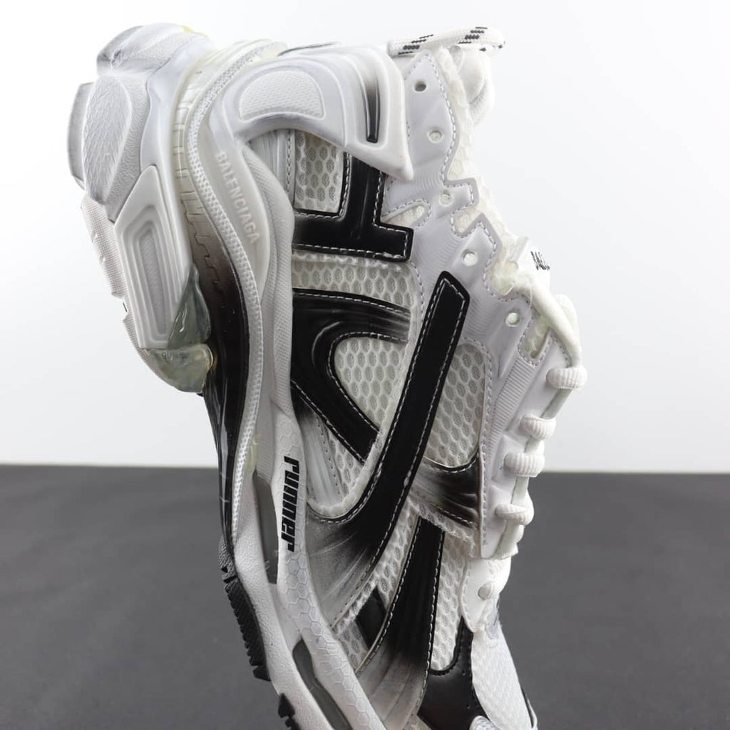Balenciaga Runner Sneaker Black White