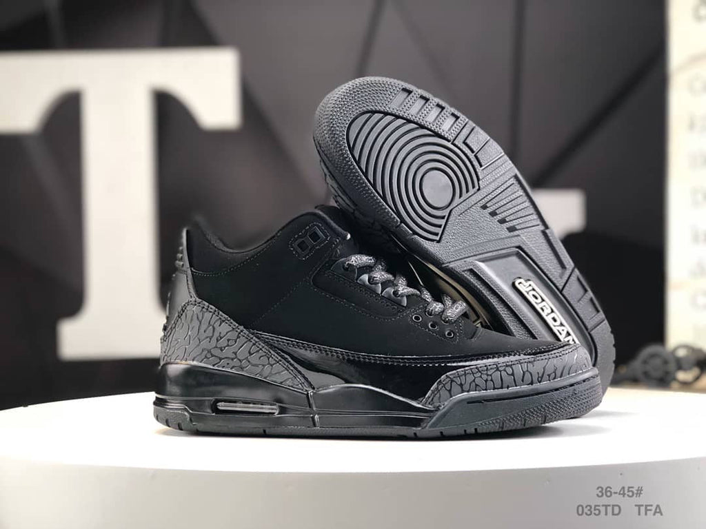 Jordan 3 Retro "Black Cat" Men's Shoe